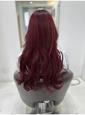 鮮やかチェリーレッド