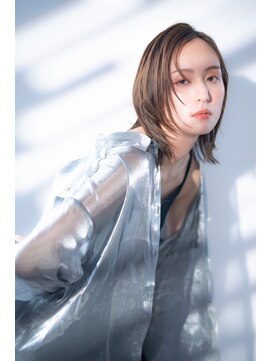 ハルキ ミナト ジャパン オオサカ(HARUKI MINATO japan OSAKA) 30代40代50代小顔似合わせカットくびレイヤーエモージュ大人可愛