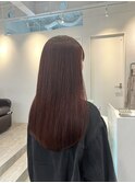 レッドブラウン[表参道/髪質改善/ハイライト/インナーカラー]