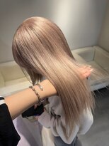 ベレーザ 渋谷(BELEZA)&nbsp;10901ミルクティーベージュ髪質改善ストレートマロンベージュ