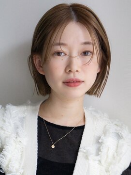 ガーデンヨコハマエスト(GARDEN YOKOHAMA est) ボブルフ　ネビージュ　小顔　レイヤー　シースルー　ワンレン