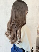 モリオ(morio)&nbsp;フェミニンロング韓国ヘアこなれロング艶髪ベージュ20代30代40代