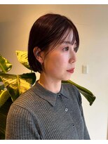 美容室 アイディー i-dee 大人ミニボブ