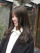 エイゾー(EIZO)&nbsp;透明感まろやかブラウンカラー・レイヤーカット