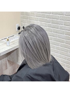 アボックス(abox) シルバー/ホワイト/グレー/ケアブリーチ/髪質改善/U24/学割