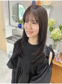 ロングスタイル大人可愛い顔周りレイヤー［haru］