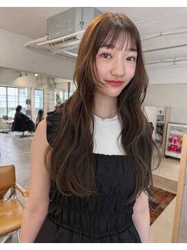 ローレン(LOREN) 透明感髪質改善ベージュダブルカラーミルクティーグレージュ