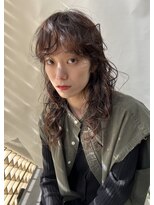 トリッカ 銀座(tricca)&nbsp;ウルフパーマ/ミディアムパーマ/ニュアンス/前髪パーマ