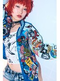 パンクショート/ハイトーン/レイヤーカット/表参道/原宿/20代