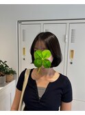縮毛矯正×ボブ