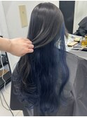 ワンポイントでお洒落なインナーカラー！