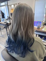 レイフィールド 長嶺店(RAY Field)&nbsp;ホワイトベージュ×ブルーグラデーション