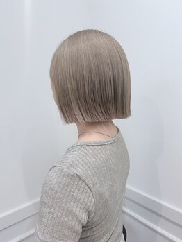 リー(lii)の写真/ブリーチなしでも叶う極上ワンカラー。あなただけの特別なスタイルを実現します≪lii≫