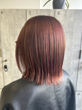 アース 亀有店(HAIR&MAKE EARTH) ブラッドオレンジカラー