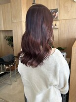 パークホワイト 代官山(PARK White)&nbsp;ウルフレイヤーピンクカラーハッシュカット小顔カット