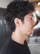 クオル キャスト 熊本(QOL×cast) ベリショ大人男子ピンパーマ