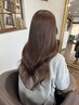 【ご褒美フルケアコース】カット+カラー+トリートメント+プチスパ ¥19800