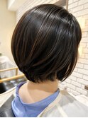 前下がりショートボブ