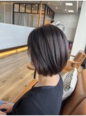 Tiara松山　#ラベンダーグレージュ　#インナーカラー　#ボブ