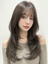 ラヴィ(Lavie)&nbsp;ハイライトカラーミルクティーベージュケアブリーチダブルカラー
