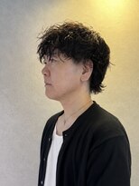 ミーク(meak)&nbsp;マッシュウルフ×スパイラルパーマ