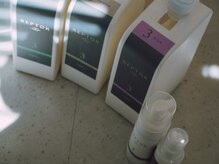 ＨＡＩＲ　ＭＥＮＯＵの雰囲気（トレンドを抑えたこだわりの商材を使っています◎）