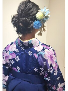 ネオリーブ クタ 町田店(Neolive kuta) 【卒業式 着付け ヘアメイク】ふんわりアップ 301