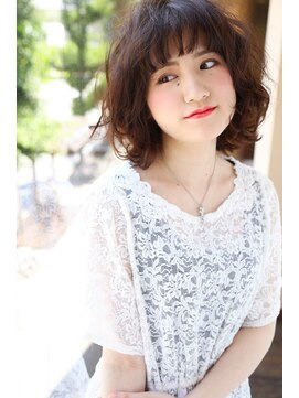 イソラブル(ISOLA-blu) 【柔らかなボリューム感】ベージュブラウン×マッシュボブ