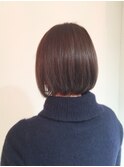 うるツヤ愛されブラウで作る大人グラレイヤーボブ☆