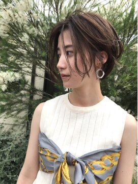 ケシキ 佐賀(keshiki) 佐賀　【keshiki】　ラフな抜け感レイヤーショート