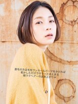 ジーテ(gite)&nbsp;センター分けワンカールボブ「横浜/髪質改善/縮毛矯正」