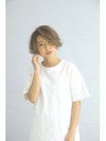 ソシエ 山陽姫路店&nbsp;くせ毛風ショートボブ［姫路/姫路駅］