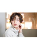 【ｕｔａ　浮田】　マニッシュショート×ネイビーカラー