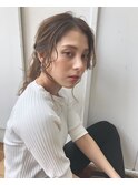 【Dolce梅田】ヘアアレンジ/アッシュベージュ