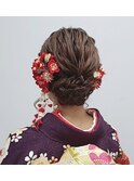 振袖ヘアアレンジ【みなとみらい・桜木町】