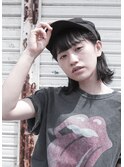 キャップが似合う＊外ハネボブ＊