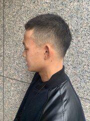 yukiグラデーション坊主(恵比寿）（広尾）