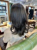 マリアバイアフロート(Maria by AFLOAT)&nbsp;【shige】お客様スタイル！アッシュブラウンネオウルフ