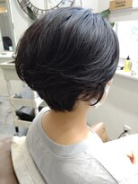 ガーデン バイ イル(GARDEN by illu Co.Ltd)&nbsp;ショートヘア×ナチュラルブラック☆