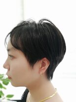 ゼル 上尾(ZELE)&nbsp;《ZELE上尾》簡単スタイリング★黒髪耳見せショート