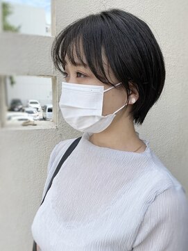 ビール 今泉店(BEER) 【BEER 山崎雄太朗】髪質改善縮毛矯正×ショートヘア before有☆