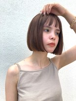 バトー バイ トリコ 船橋北口店(BATEAU by tricot)&nbsp;#シースルーバング#ボブ#透明感