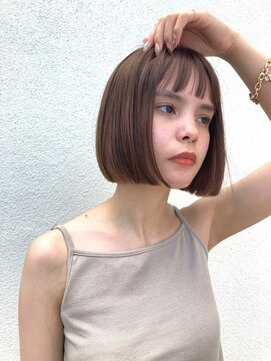 バトー バイ トリコ 船橋北口店(BATEAU by tricot) #シースルーバング#ボブ#透明感