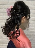 【i+me】袴着付けヘアセット◎お着物ヘア