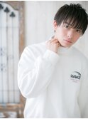 シースルーバンクがポイント!マニッシュショートa