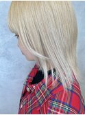 ブロンドヘアー