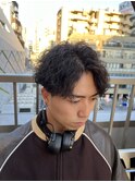 波巻きツイスパ 波巻きパーマ