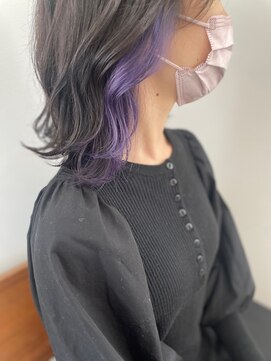 コニ(Coni) 【和田寧々】ラベンダーカラー/イヤリングカラー