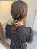 ヘアアレンジお客様スタイル