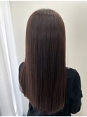 40代/モカブラウン［池袋駅 髪質改善 弱酸性縮毛矯正］
